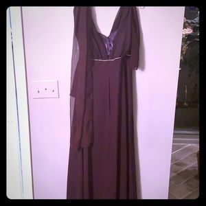 Elegant Purple Prom Dress